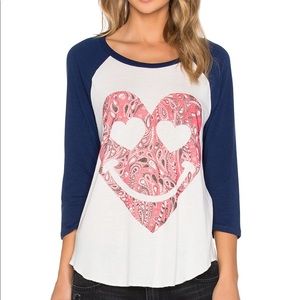 LM Maglan Raglan Bandana Heart
